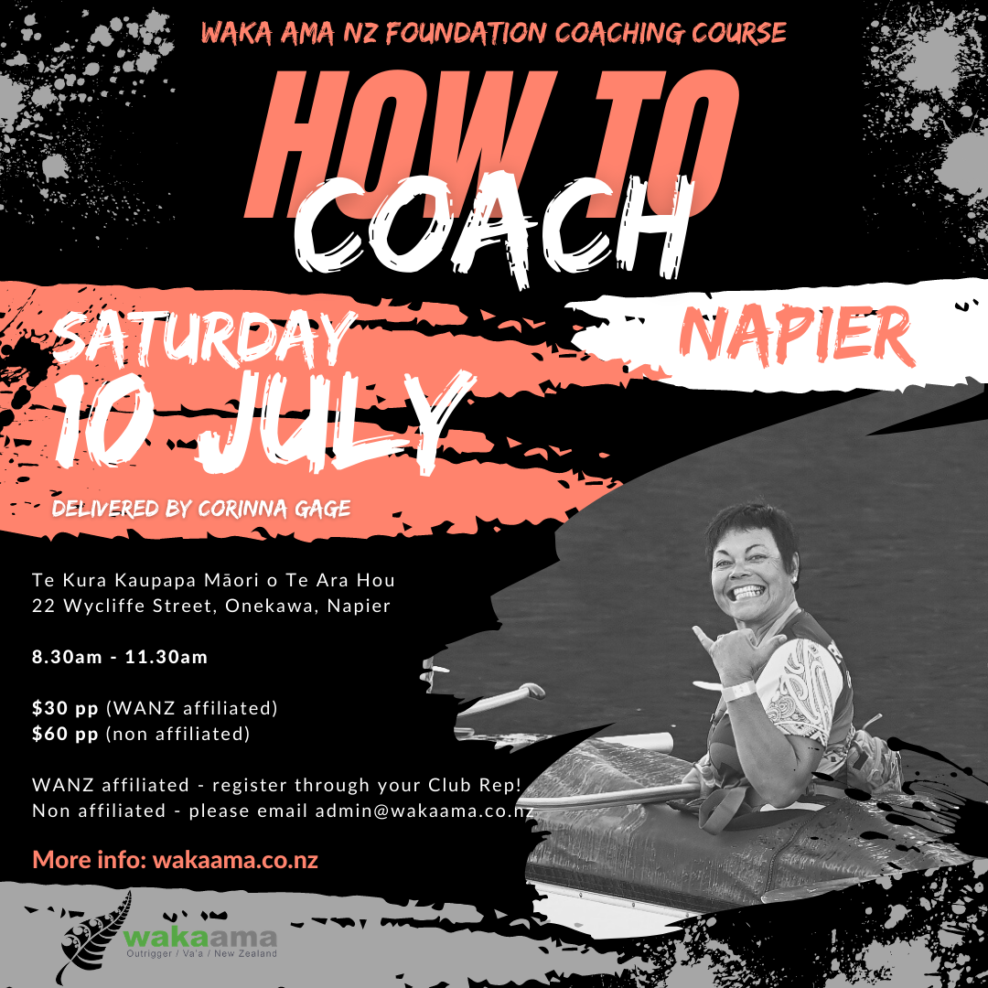 Enter now! Foundation Coaching - How to Coach (Napier)